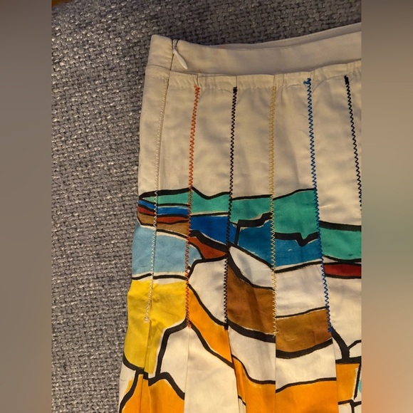 Zara Woman ZW Collection Printed Pleated Midi Skirt – Size XS - Picture 15 of 16